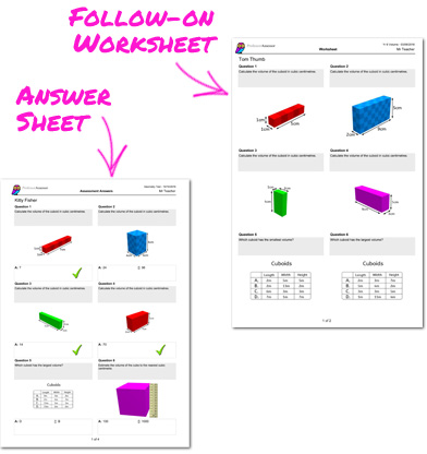 SATS practise worksheets and answer sheets