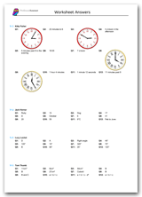 Key Stage 2, Example Maths Worksheet Answers